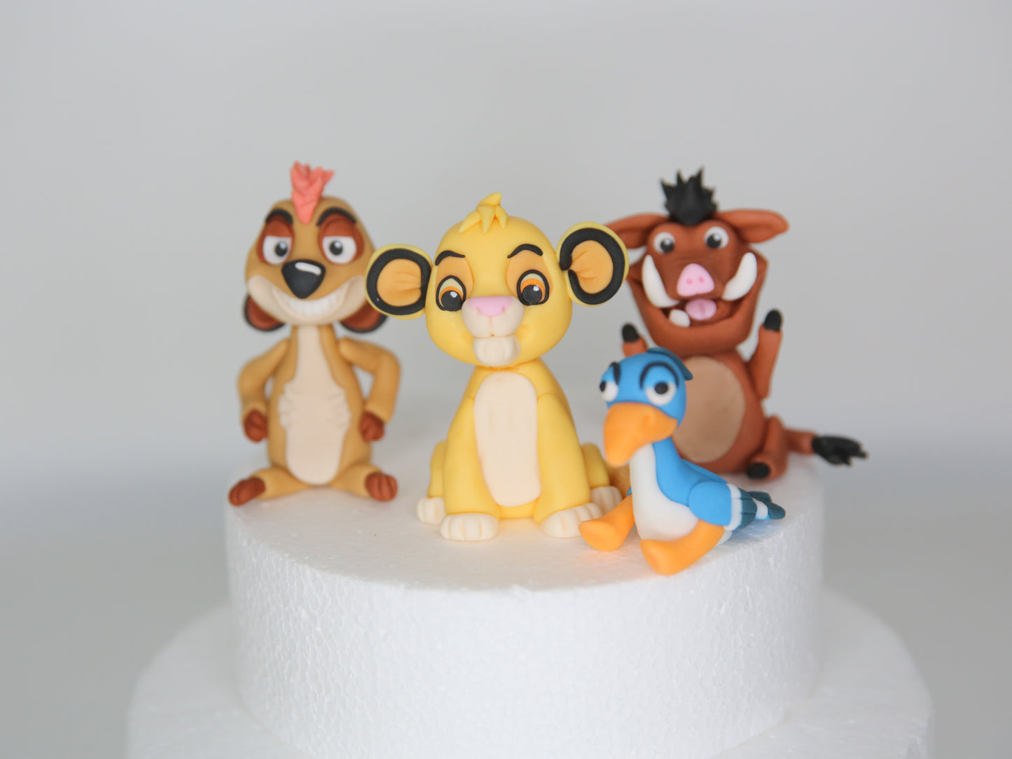 Lion and friends cartoon characters