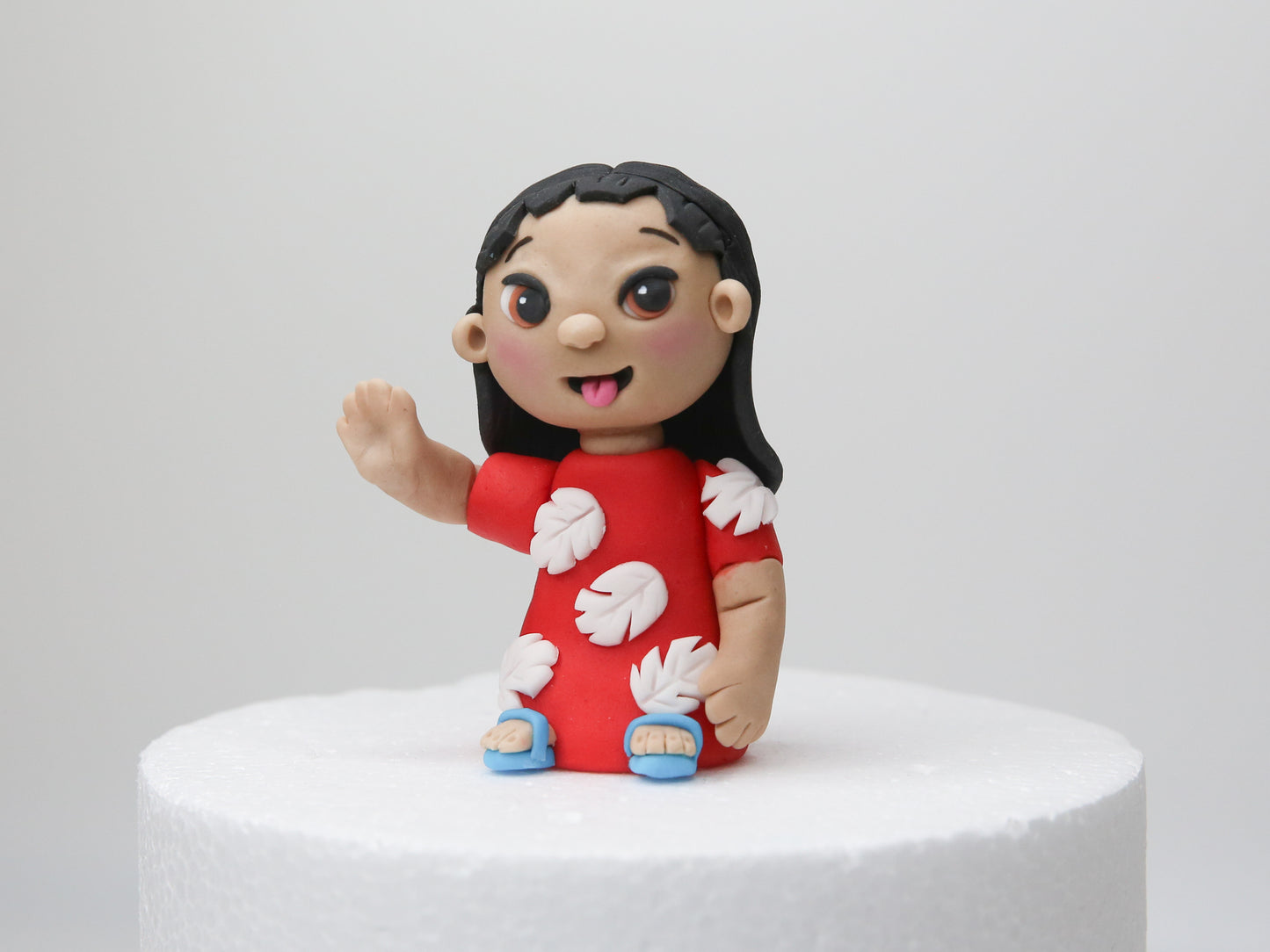 Cartoon Character Stitch and Angel Inspired Cake Topper