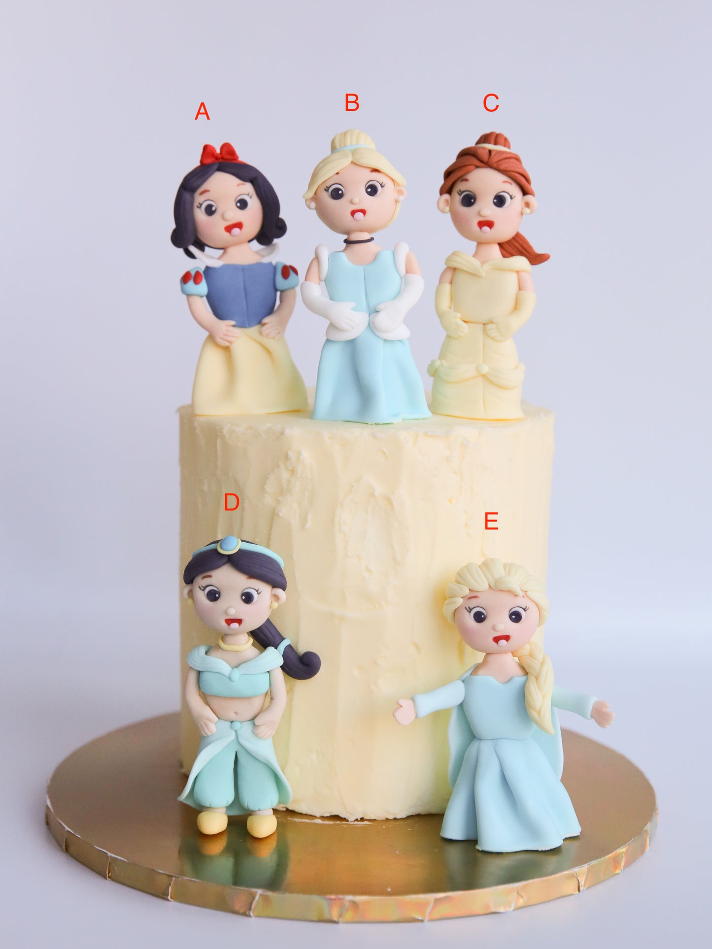Princess cake toppers
