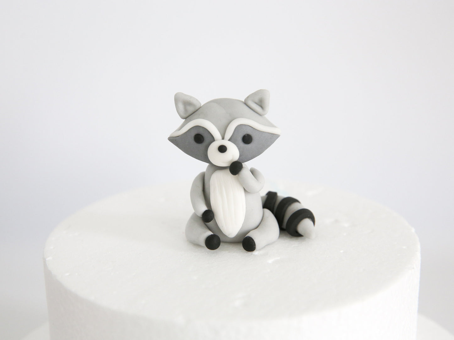 Woodland Cake Topper Fondant with Mushrooms and Tree