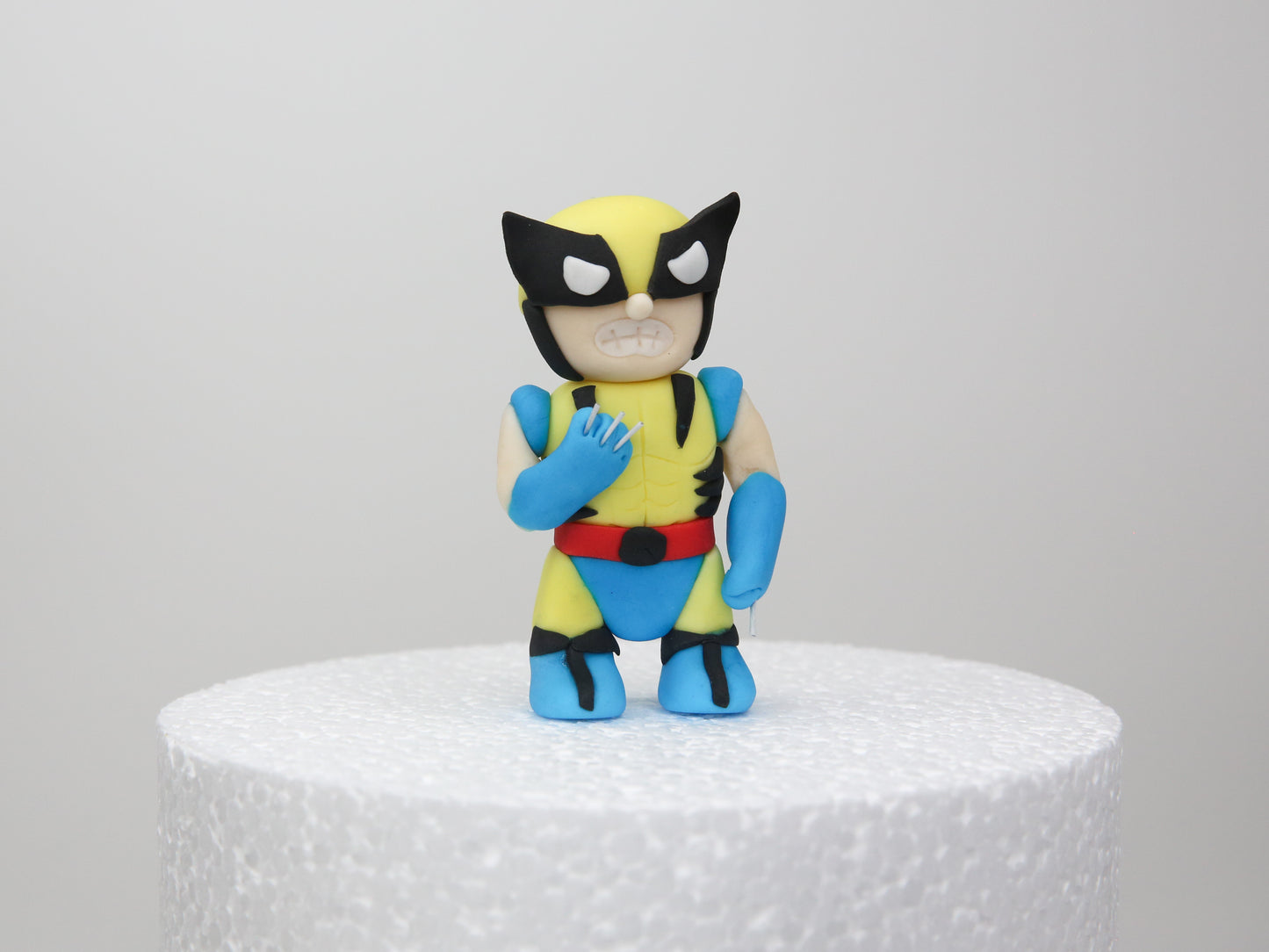 Superheroes Inspired Comic Character Edible Fondant Cake Toppers