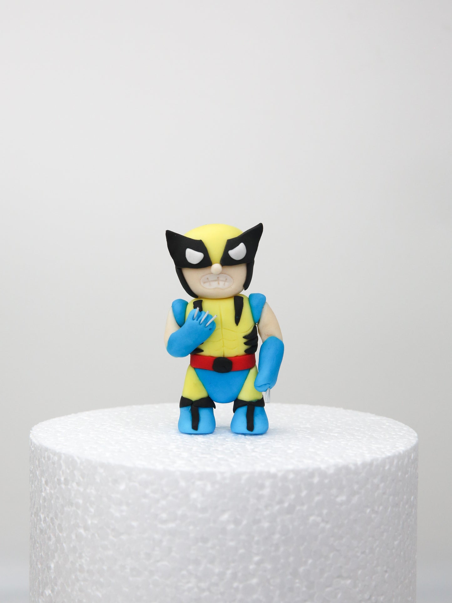 Superheroes Inspired Comic Character Edible Fondant Cake Toppers