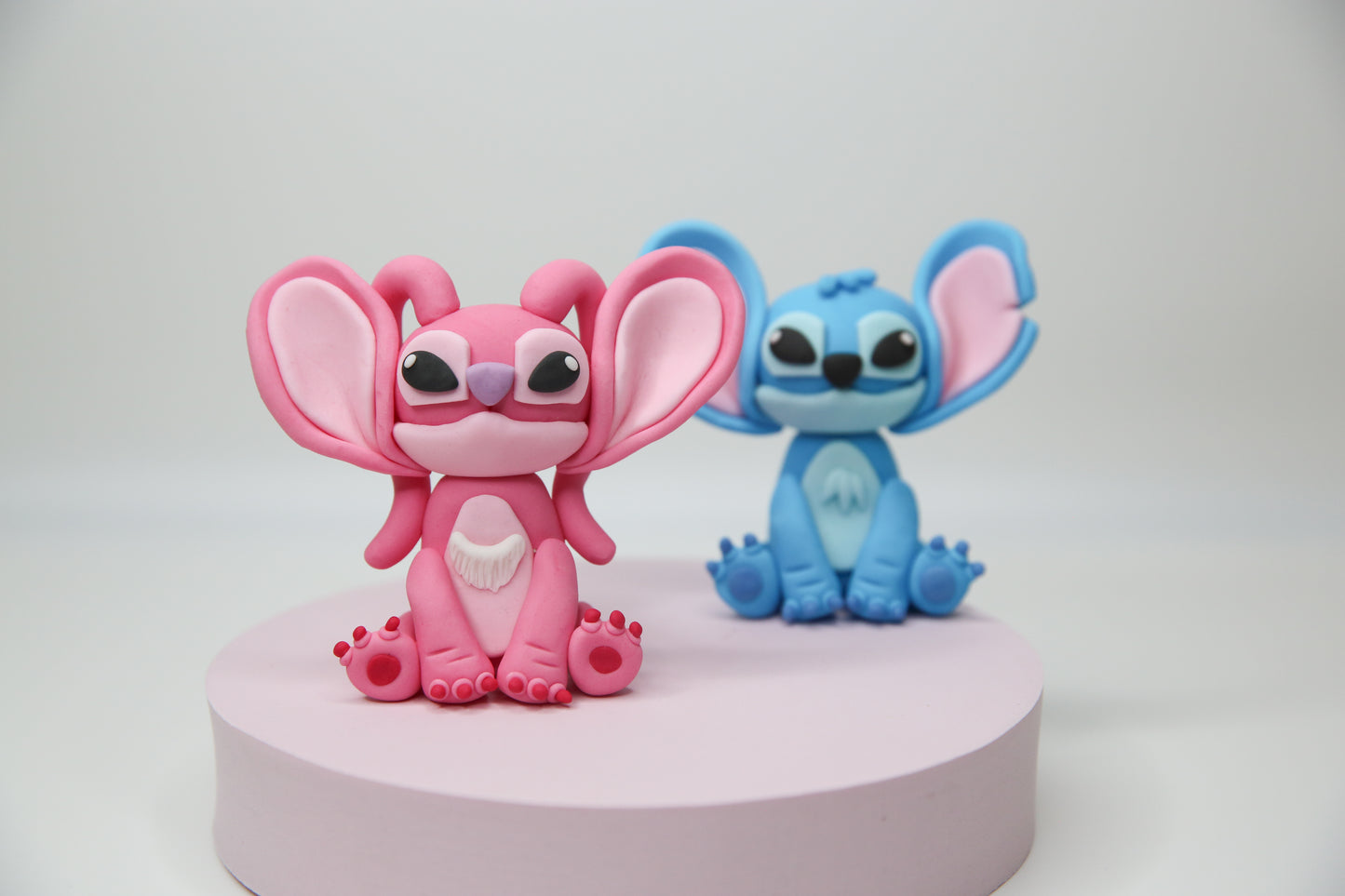 Cartoon Character Stitch and Angel Inspired Cake Topper – allybakeryuk