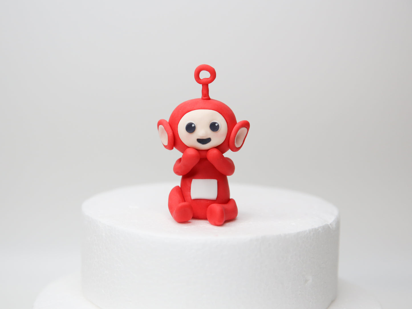 Unofficial Baby Teletubbies Inspired Edible Cake Topper Fondant with Personalised Name and Age Decorations