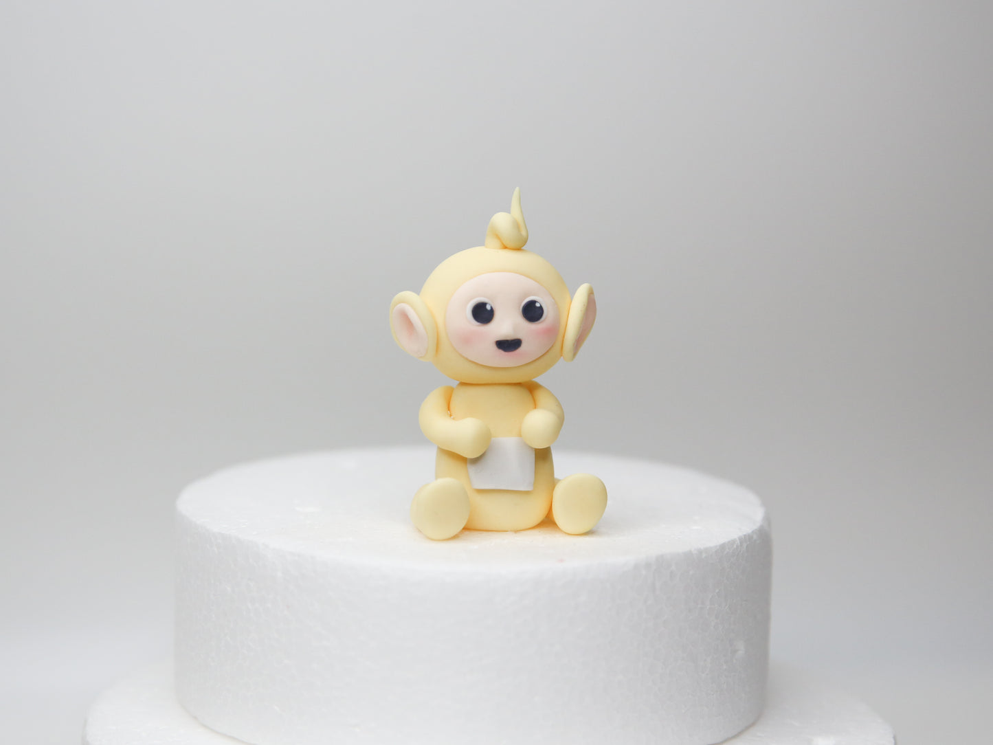 Unofficial Baby Teletubbies Inspired Edible Cake Topper Fondant with Personalised Name and Age Decorations