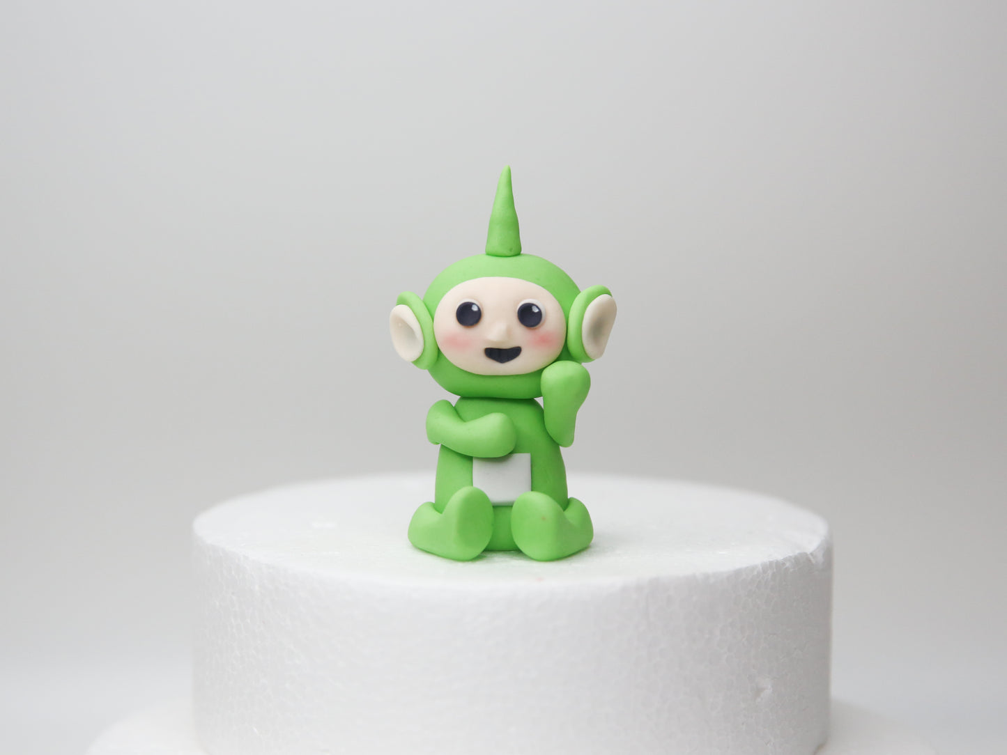 Unofficial Baby Teletubbies Inspired Edible Cake Topper Fondant with Personalised Name and Age Decorations