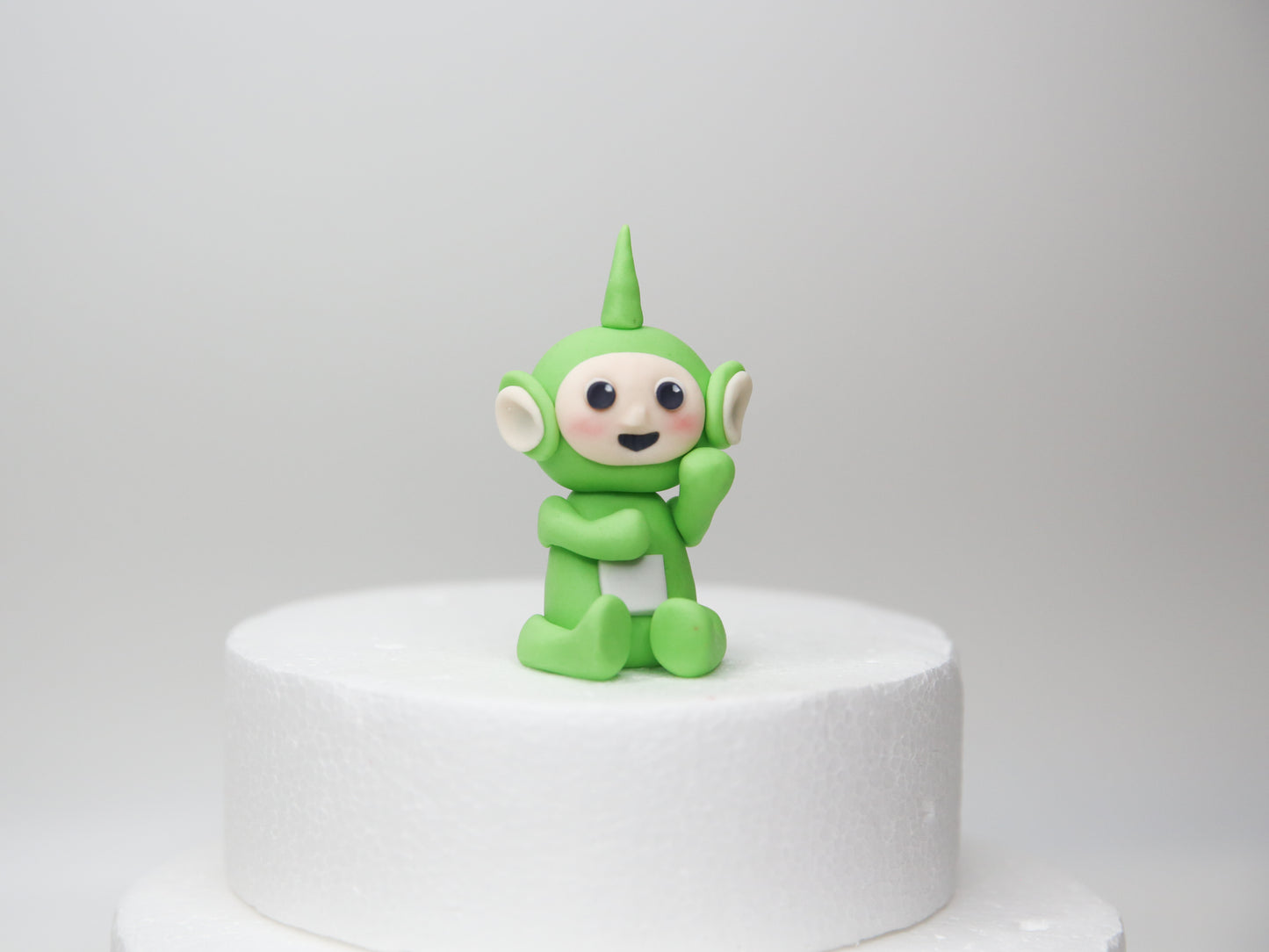 Unofficial Baby Teletubbies Inspired Edible Cake Topper Fondant with Personalised Name and Age Decorations