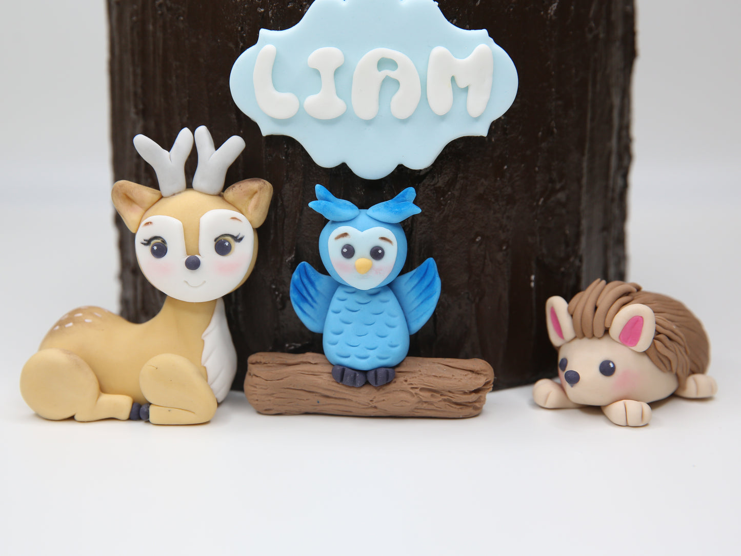 Premium Woodland Animal Cake Toppers